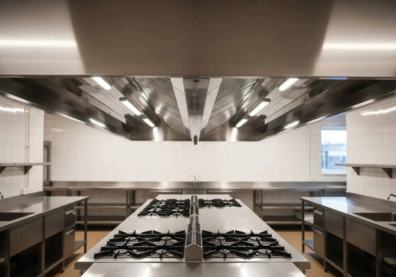 Commercial kitchen extract cleaning in Gloucester