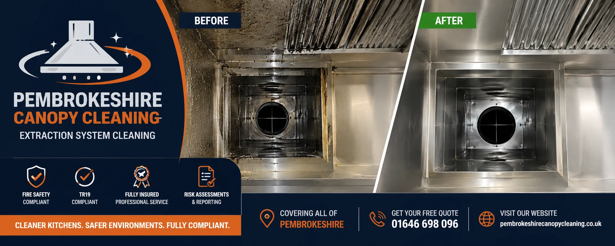 Ductwork Cleaning — commercial kitchen extract system